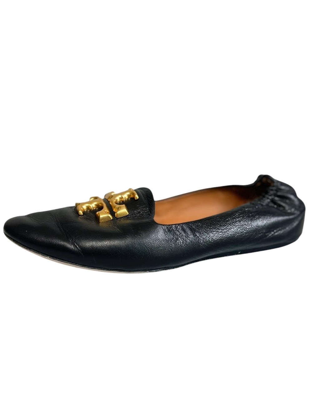 Tory Burch Eleanor Loafers Women’s Sz 9M Perfect Black Luxury Designer Flats